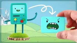 Making BMO From Adventure Time With Magnetic Face Plates