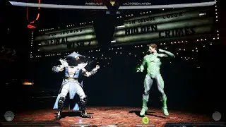 Raiden vs Green Lantern (Hardest AI) - Injustice 2 (PS5 4K 60FPS)