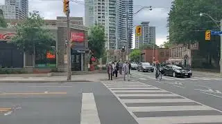 Walking through Maitland street and Jarvis street | Just a beautiful day | Downtown Toronto Canada