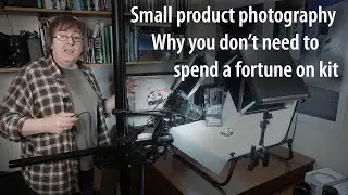 Pro level small product photography setup which won't break the bank - kit you may not think of