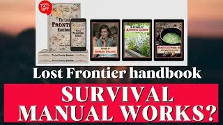 Survival - Survival Skills - ⚠️ Alert- Lost Frontier handbook Review - Bushcraft -Survival Challenge