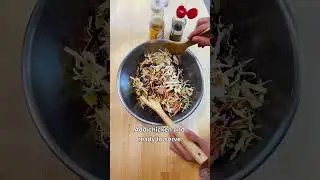 Oriental chicken salad #shorts