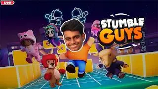 ஓடி ஓடி விளையாடுவோமா🔥 | Stumble Guys Live Tamil | #narikoottamgamerz #reaction #tamillive