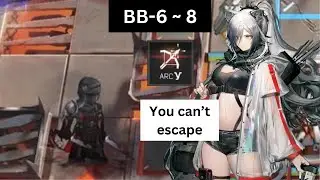 Good luck dodging this!! - BB-6 ~ 8 - Trust farms | Babel | Arknights