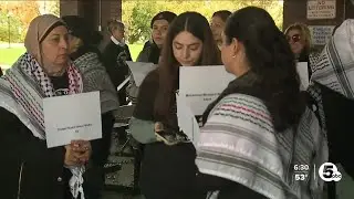 Hundreds Walk for Gaza to raise awareness for humanitarian crisis, thousands of lives lost
