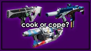 So, any of the Guardian Games weapons worth getting or nah?