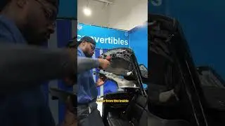 BMW E36 Convertible Top install Part 1