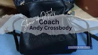 Coach Andy Crossbody