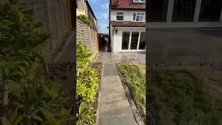 Grey Indian stone patio installation&hellip;#youtubeshorts #shorts #construction