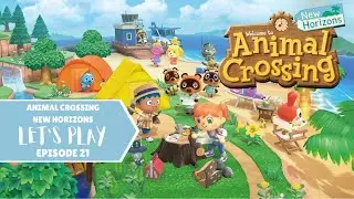 WHY WONT DOM LEAVE! - ANIMAL CROSSING NEW HORIZONS - EPISODE TWENTY ONE