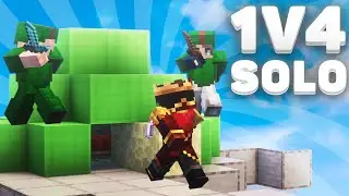 Beating Sweats and Parties as a SOLO QUEUE (Bedwars)