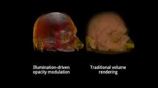 Illumination-Driven Opacity Modulation for Expressive Volume Rendering