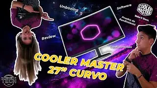 Monitor gamer Cooler Master GM27 CF - High end Tech