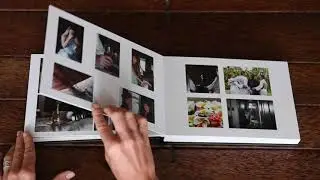 Flushmount Wedding Album