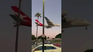 IN N OUT LAX A380 LANDING | QANTAS 🦘 ✈️