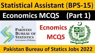 PBS Economics syllabus | Statistical Assistant Syllabus | PBS Past Papers | UTS Syllabus 2022 |Part1