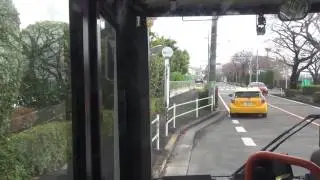 路線バスがバス停で停車中の迷惑自家用車にクラクション2連発 【京王バス】