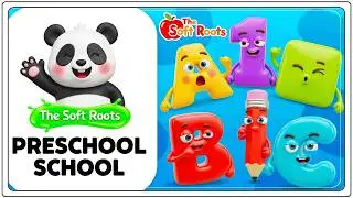 Preschool Learning activities for 3 year olds at home | Learn ABC Phonics Shapes Numbers Colors 🌈