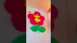 Door Border Rangoli Design Ideas #doorborderrangoli #easy #rangolidesign #lataslifeyt #shorts #song