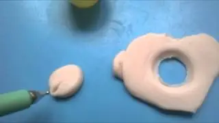 PAP APLIQUE  OVELHINHA EM BISCUIT