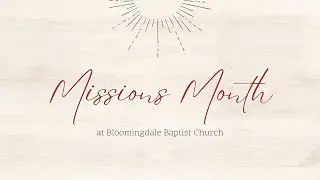 BBC Sunday Morning Worship: Faithful to and from our Homes