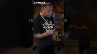 Yella Bezzy Back In The Studio After Posting 750k Bond #yellabezzy #dallas