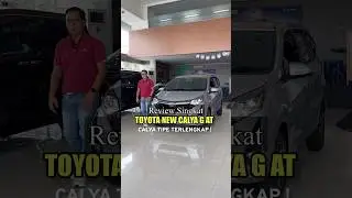 Review Singkat !! TOYOTA NEW CALYA 1.2 G AT 2025 || Calya Tipe Terlengkap !! #toyotacalya