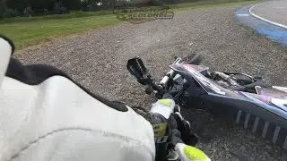 Caida en KTM 450cc SMR - Autodrodomo de Tocancipa 🏁 Motovelocidad Colombia 