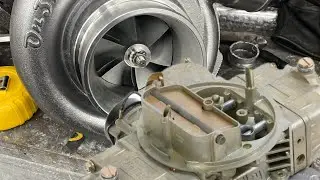 Blow Through Carb Turbo Foxbody mustang