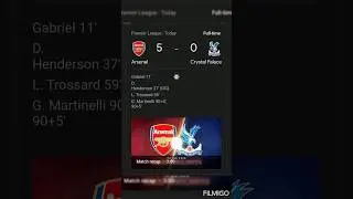 arsenal vs crystal palace review and reaction #football #soccer #arsenal #premierleague #arsenalfc