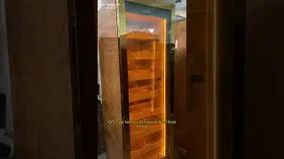 Luxury Cigar Humidors with Ambient Lighting: Behind the Scenes #Cigarcabinet