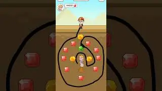 pull the gold game // level 23//  just for t //