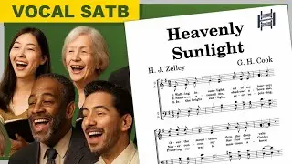 Heavenly Sunlight | Full SATB Vocal Guide | G Major