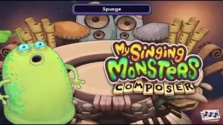 My Singing Monsters Composer - Spunge (All Sounds and Animations)
