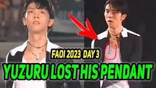 On the third day of FaOI 2023, Yuzuru Hanyu's accessories mysteriously disappeared.