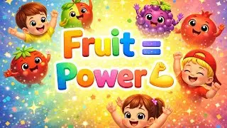 Eat Fruits, Be Strong 💪Kids Healthy Food Story.FruitPower#HealthyKids#KidsStory#tamil #KidsAnimation