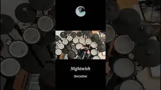 Nightwish - Storytime #shorts #nightwish #nightwishcover  #drumcover