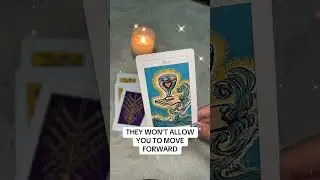 THEY WON&rsquo;T ALLOW YOU TO MOVE FORWARD ⚠️ | Someone Is Blocking Your Progress | Tarot Reading