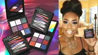 ☆Новинка☆ Палитра теней HUDA Beauty Gemstone Obsessions ♡ Обзор ♡ Образцы ♡ Возможные аналоги
