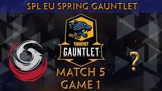 SPL Spring Gauntlet 2017 (EU) &mdash; победитель матча 3 против Eanix (игра 1)