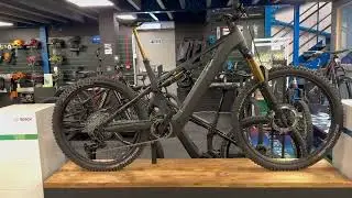 Cube Stereo Hybrid ONE77 HPC AT - full suspension electric mountain bike - walk around