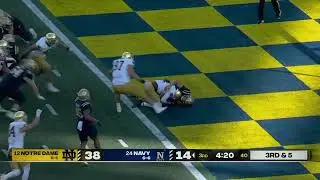 Notre Dame forces 6 turnovers in huge win over Navy - Notre Dame vs Navy