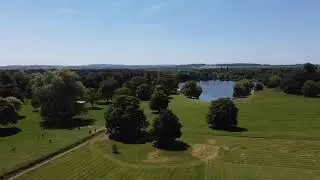 Himley Hall drone flight