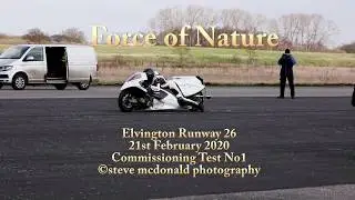 Force of Nature Steam Powered Rocket Motorcycle