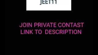 JEET11 PRIVATE CONTAST CHANCE VERY HIGH WIN