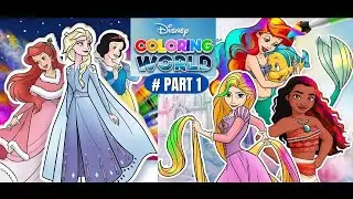 Disney Coloring World Part 1