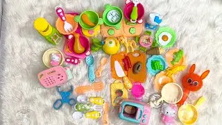 8 Minutes Satisfying With Unboxing Hello Kitty Kitchen Set Cutee Tiny Mini ASMR kitchen set