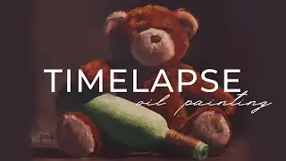 oil painting timelapse - impasto technique