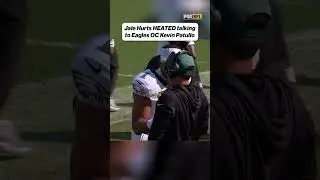 Jalen Hurts is UPSET 😡 #eagles #jalenhurts #football #nfl