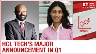 HCL Tech Q1 Margins beat estimates | Roshni Nadar Malhotra appointed as new Chairperson